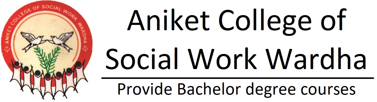 Logo Aniket College of Social Work Wardha